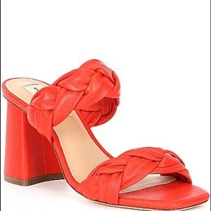 Antonio Melani banded leather heels